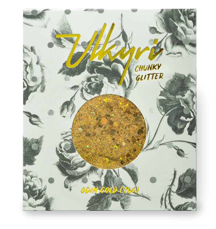 VLKYRI Gold Chunky Glitter